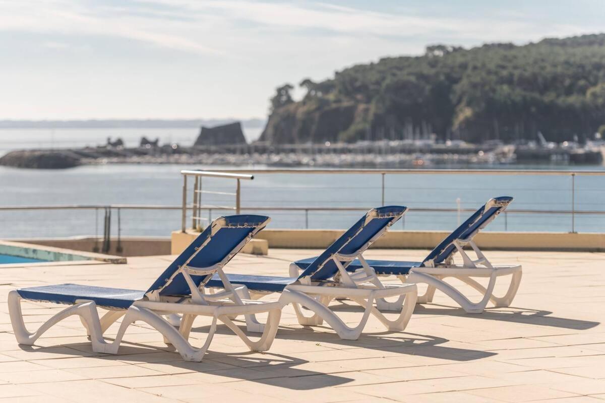 Appartement Cosy Les Pieds Dans L'Eau, Vue Mer Exceptionnelle Crozon Exterior photo